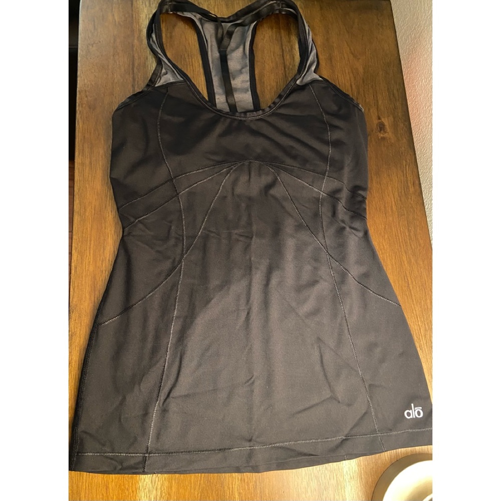 ALO Yoga Black Tank Top